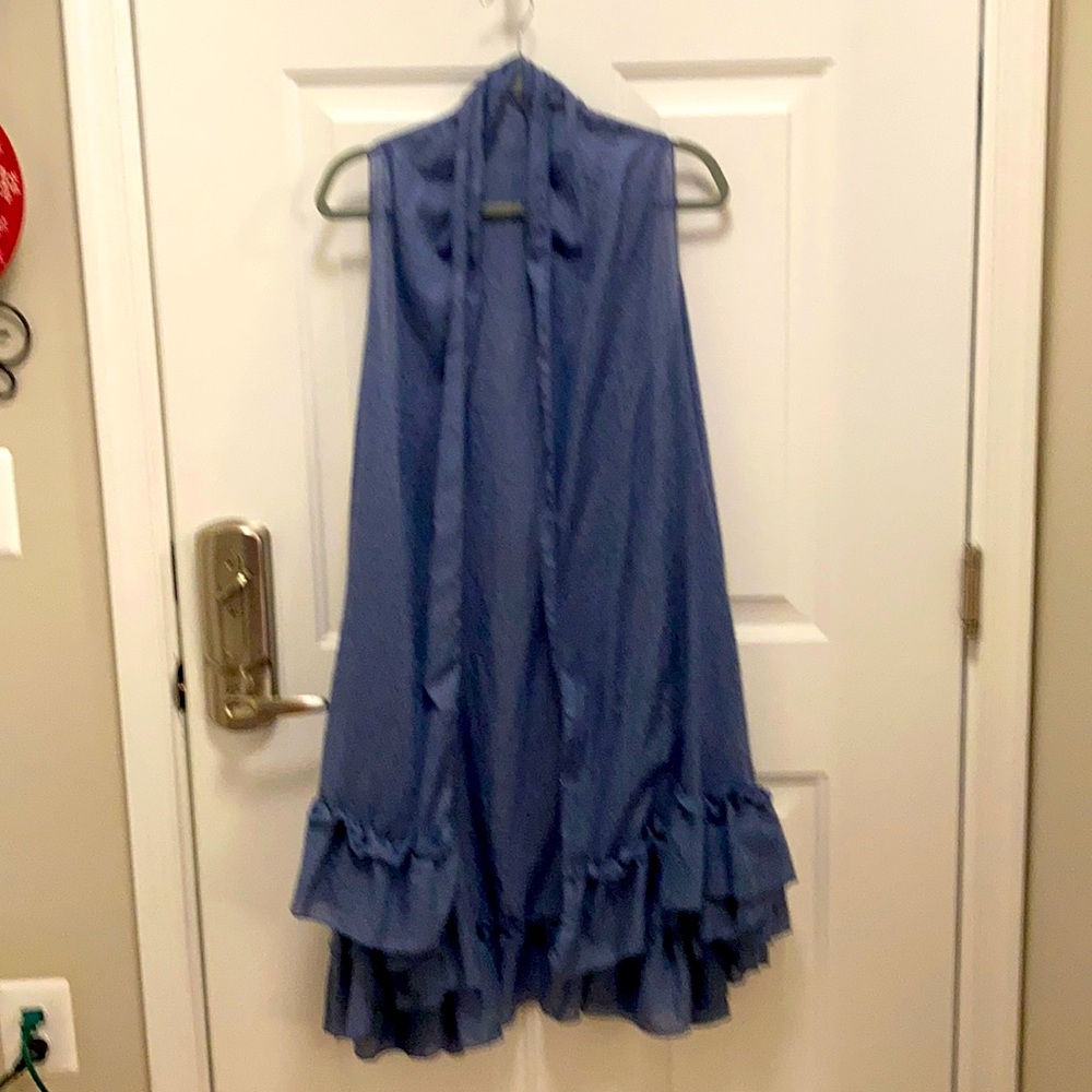 Ladies cotton kimono vest